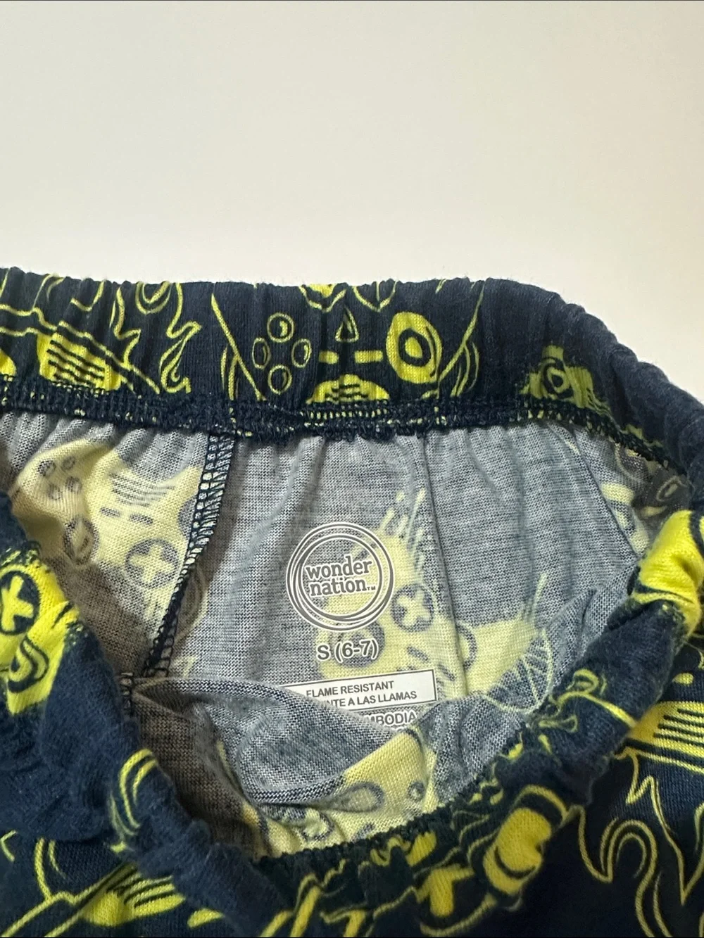 2-Pack Boys' Graphic & Solid Active sleep shorts - Neon Green & Navy